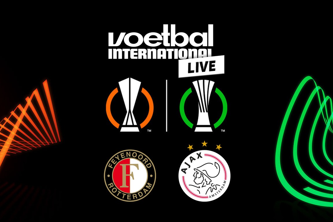 VI Live: Roma en Feyenoord op gelijke hoogte de rust in