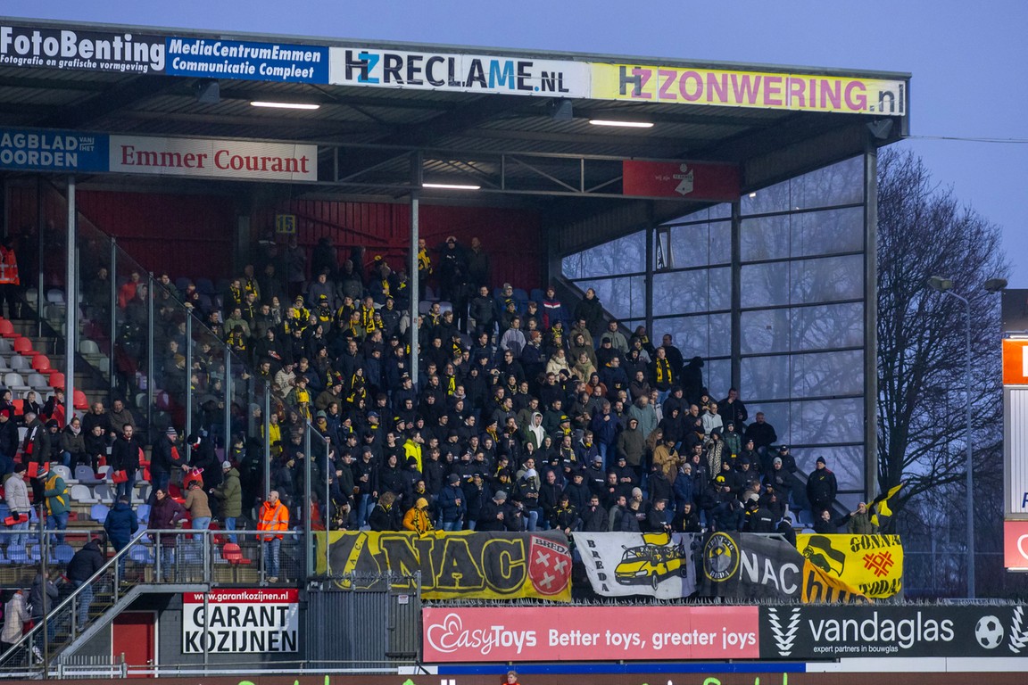 NAC bij mogelijke Eredivisie-terugkeer zonder uitfans
