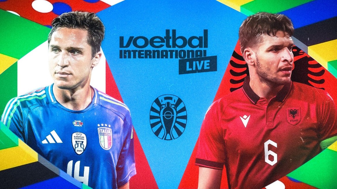 EK Live: Opstellingen van titelverdediger Italië en Albanië bekend