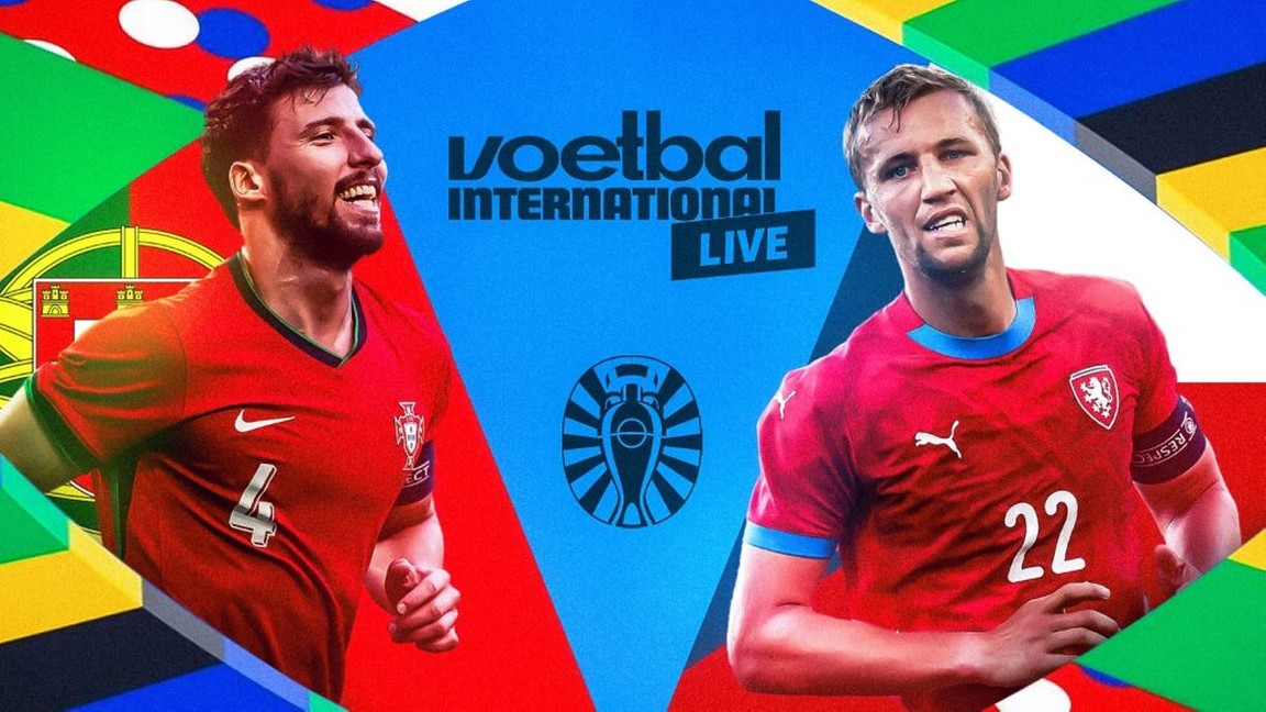 VI Live: Portugal komt door gelukje weer op gelijke hoogte met Tsjechië