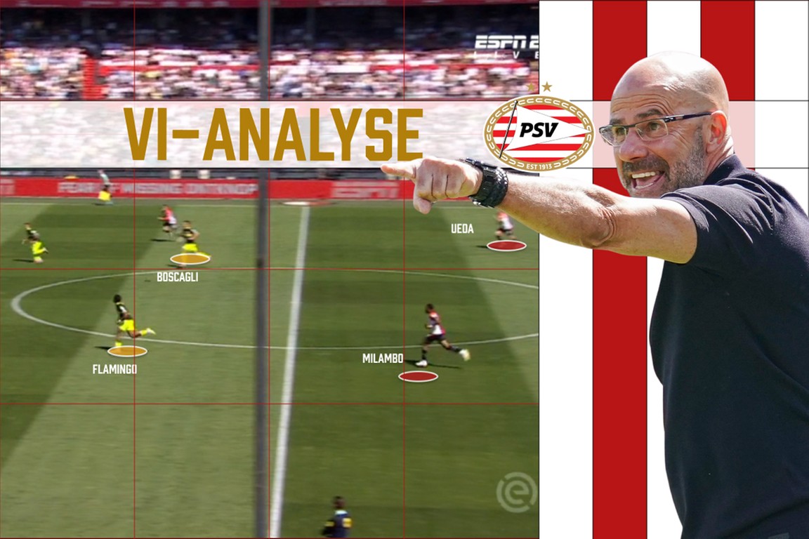 Waarom Peter Bosz in de rust boos was: 'Verschrikkelijk'