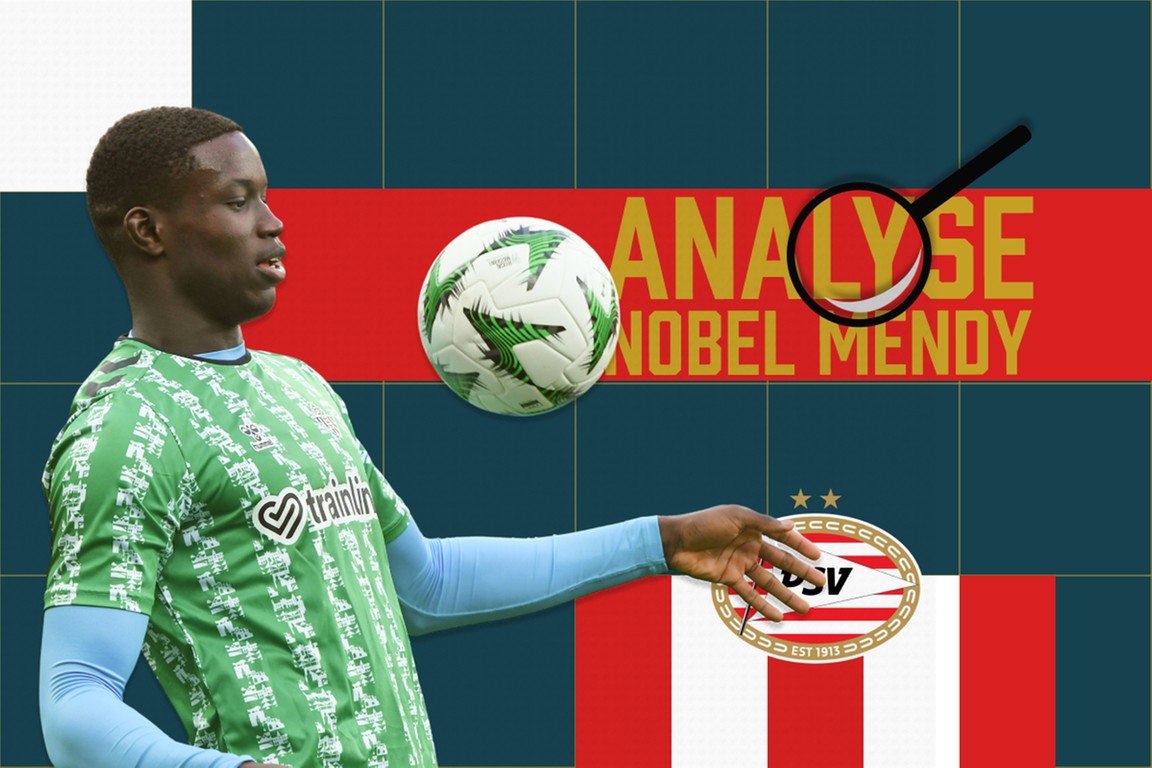 PSV-target Nobel Mendy is een ruwe diamant