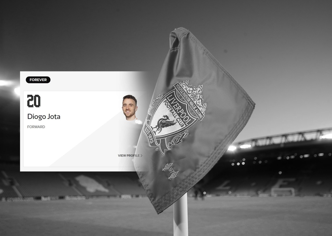 Selectiepagina Liverpool krijgt prachtige toevoeging met Diogo Jota