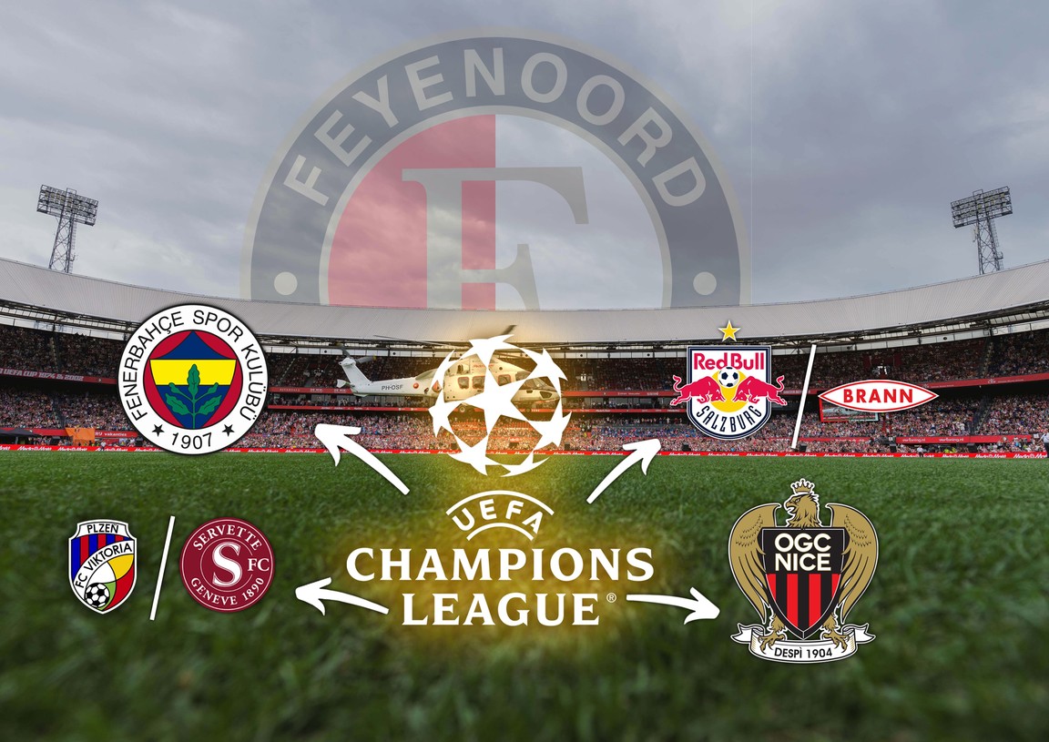 Feyenoord vandaag de koker in: dit zijn de mogelijke tegenstanders in voorronde CL