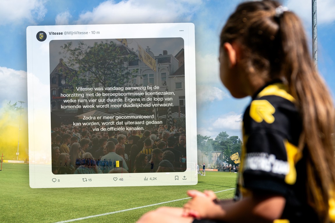 Ruim vier uur durende hoorzitting zit erop voor Vitesse