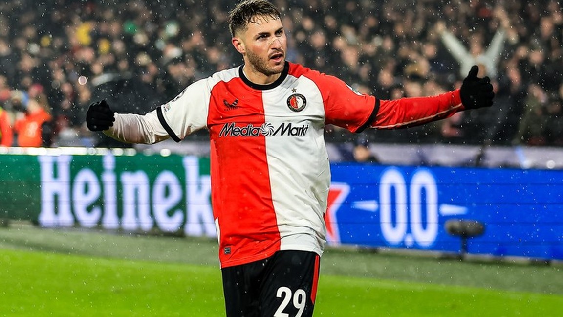 Feyenoord vliegt Gimenez in voor officieel afscheid