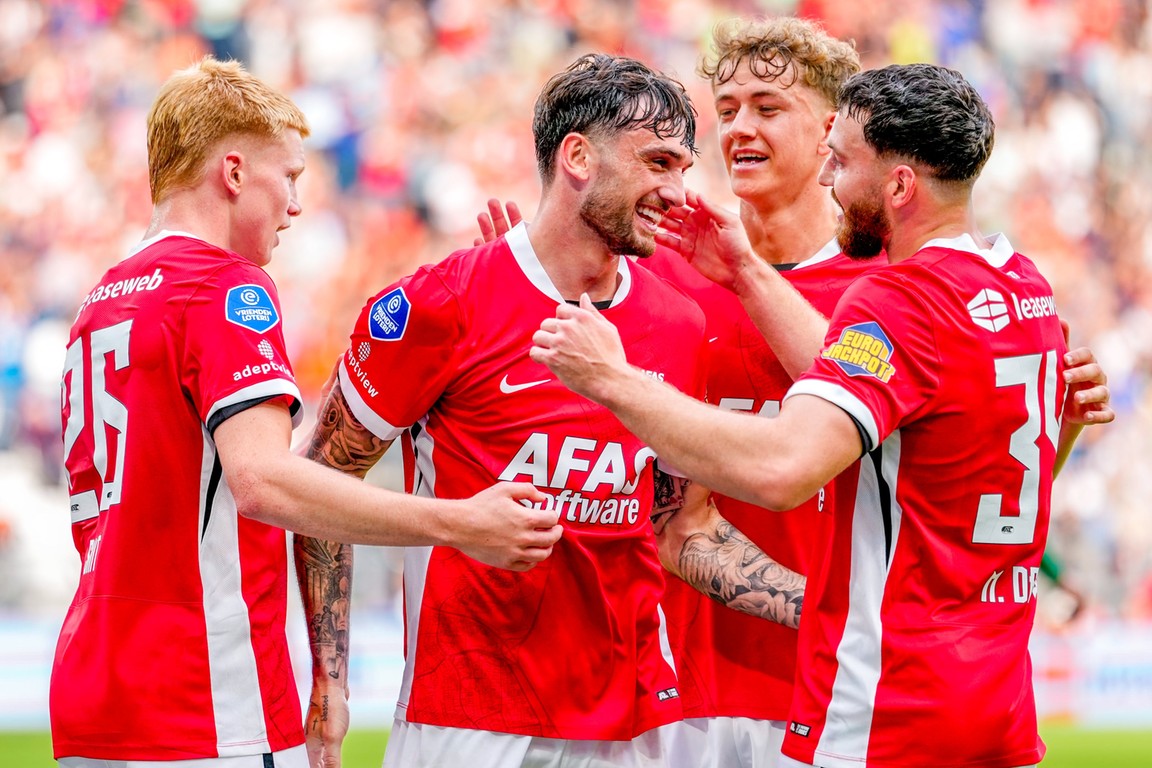 AZ op Rapport: Smit, De Wit en Parrott uitblinkers