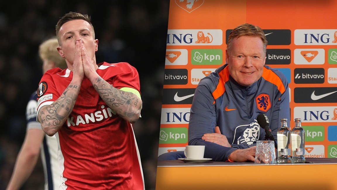 Clasie krijgt geen belletje van Koeman: 'Hij heeft bewust de keuze gemaakt'