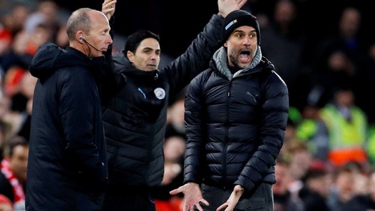 FA laat furieuze Guardiola met rust na uitbarstingen richting arbitrage