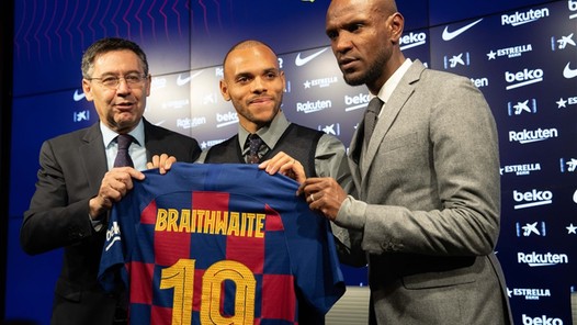 Barcelona-preses begrijpt woede na Braithwaite-transfer: 'Dit is niet eerlijk'