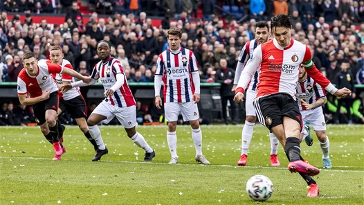 Feyenoord completeert topweek en slaat gat met Willem II