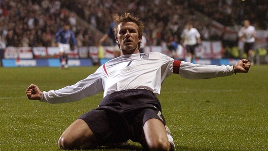 David Beckham, nog altijd de ultieme vrijetrappenspecialist? 