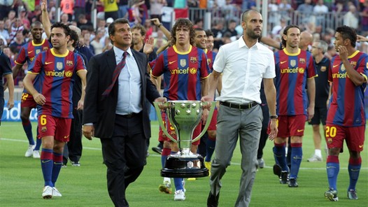 Laporta wil revolutie bij Barcelona en droomt van terugkeer Guardiola