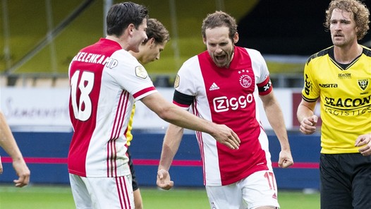 Alle dubbele cijfers op een rij: Ajax baas boven baas met bizarre score