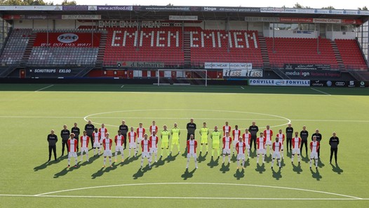 FC Emmen kiest voor realistische blik: 'Van paniek is geen sprake'