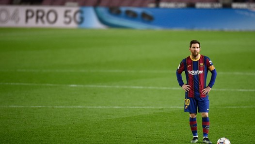 Koeman roept Barça-routiniers op om voorbeeld van Messi te volgen