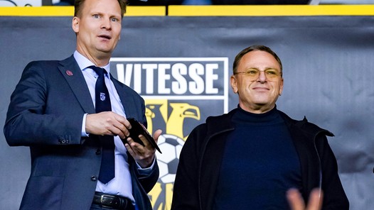 Vitesse-directeur Van Wijk: 'Net alsof wij ooit met een titel bezig zijn geweest'
