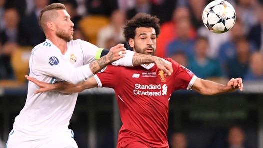 Salah na drama van Kiev weer oog in oog met Ramos: 'Denk er niet meer aan'