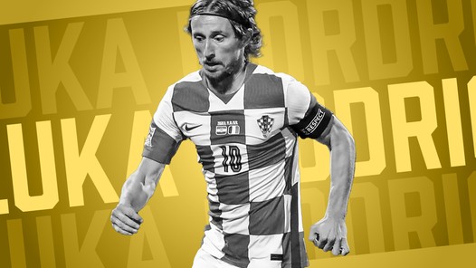 Luka Modric heeft aan zijn rechterbeen zowel een rechter- als linkervoet