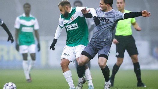 Telstar verliest dure punten in Dordrecht in strijd om play-offs
