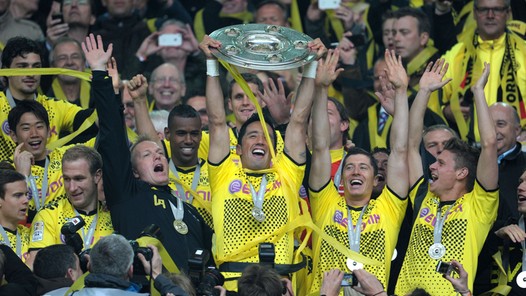 De laatste keer dat Borussia Dortmund kampioen werd