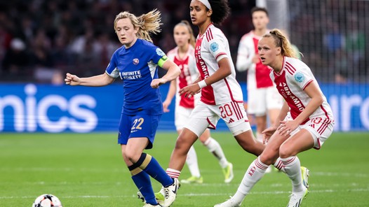 Unieke Champions League-wedstrijd draait uit op domper voor Ajax Vrouwen