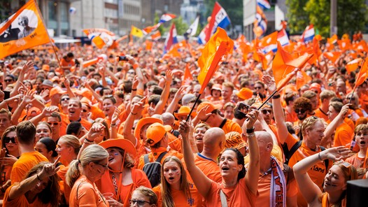 Koningsdag in het kwadraat: Oranjekoorts naar climax