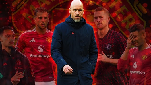 Ook 646 miljoen aan gehaalde spelers kon Ten Hag niet helpen