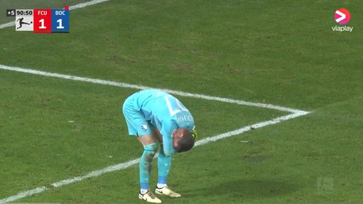 Bekogeling keeper leidt tot discussie over lot van Union Berlin-Bochum