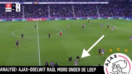 Ajax-target Raúl Moro heeft een duidelijke specialiteit