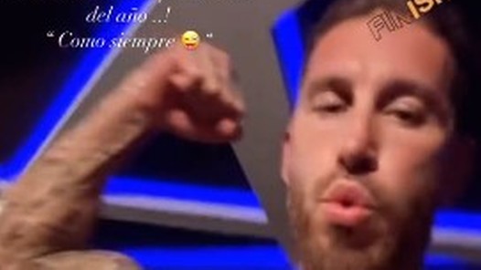 Clubloze Ramos (38) laat op nieuwjaarsdag zien hoe fit hij is