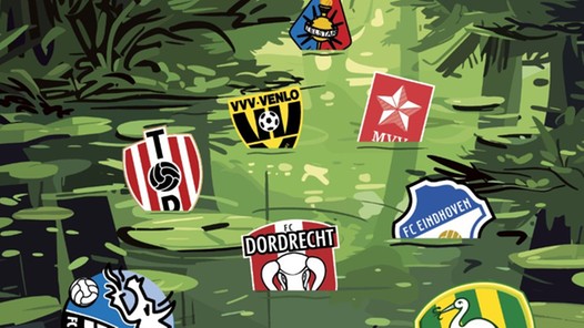 Het moeras in de KKD: slagveld onder Eerste Divisie-clubs
