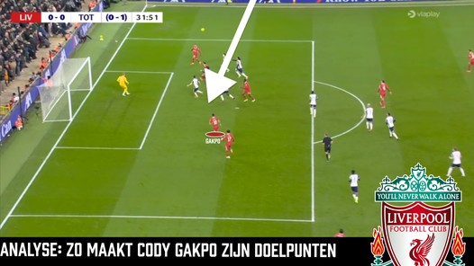 De drietrapsraket van Cody Gakpo