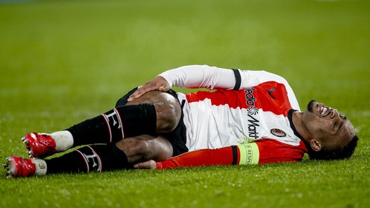 Feyenoord mist tien geblesseerden in CL-duel: einde seizoen viertal dreigt