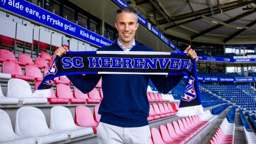 De onstuimige maanden van Robin van Persie bij SC Heerenveen