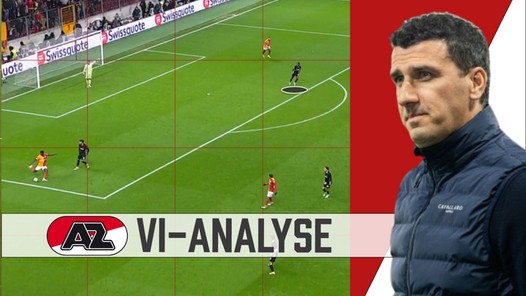 AZ imponeert met opportunisme en druk zetten tegen Galatasaray