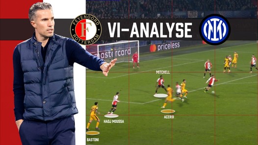 Inter beantwoordt speciaal plan Van Persie met vertrouwde flankentruc