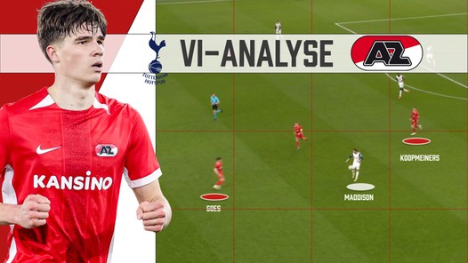 Dit verschil brak een solide AZ op tegen Tottenham Hotspur