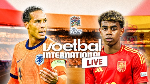 Lees terug hoe Oranje de voorsprong weggaf in het eerste duel met Spanje