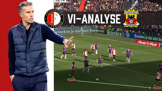 Dynamische flanken maken Feyenoord - Go Ahead Eagles spektakelstuk
