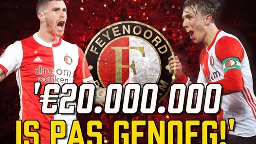 'Feyenoord verkoopt Senesi alleen voor een megabedrag'