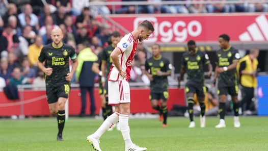 'Ajax gaat wel bevend het restant van de wedstrijd in'