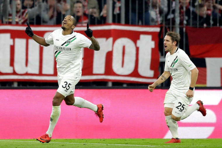 Een droom werd werkelijkheid voor Charlison Benschop: scoren in de Allianz Arena.