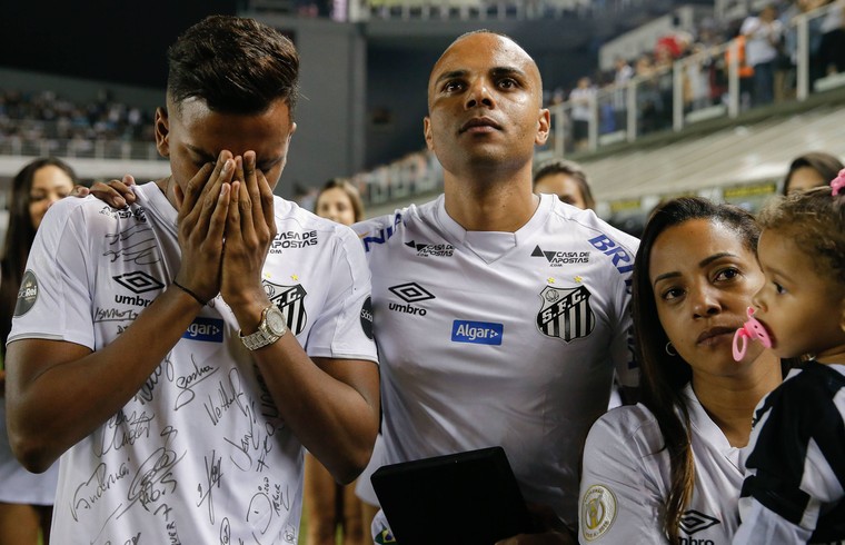 Vorige maand nam Rodrygo afscheid bij Santos., waar hij tot 80 duels en 17 doelpunten kwam.