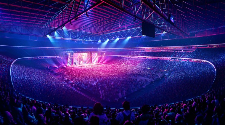 Het stadion is een multifunctioneel stadion waar grote events en concerten gehouden kunnen worden.