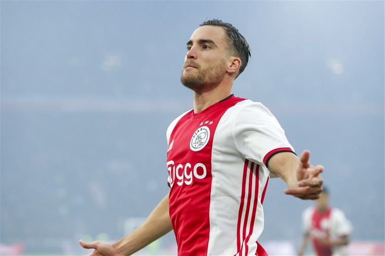 Nicolás Tagliafico zette Ajax al na zeven minuten op de snelste 2-0 voorsprong ooit tegen Feyenoord in de Eredivisie.