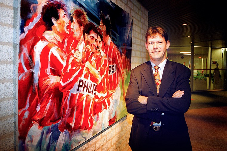 Als manager van PSV in 1995.