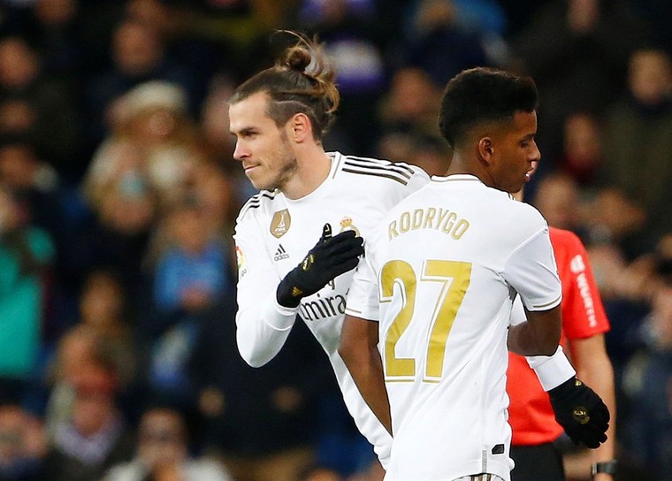 Gareth Bale vervangt Rodrygo en krijgt een fluitconcert.