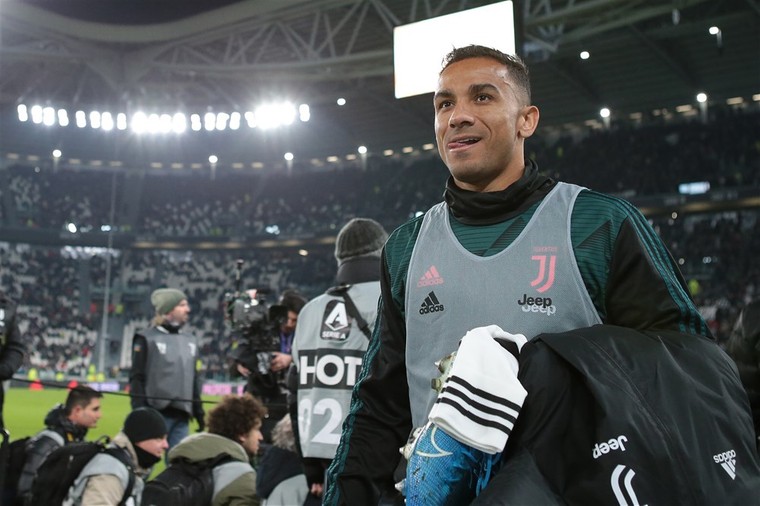 Danilo als reserve bij Juventus.