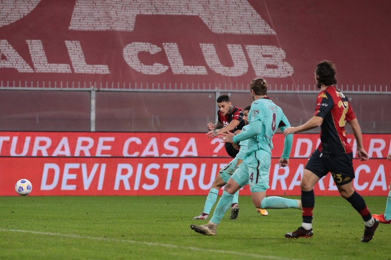 Ook tegen Torino was Gianluca Scamacca woensdagavond trefzeker.